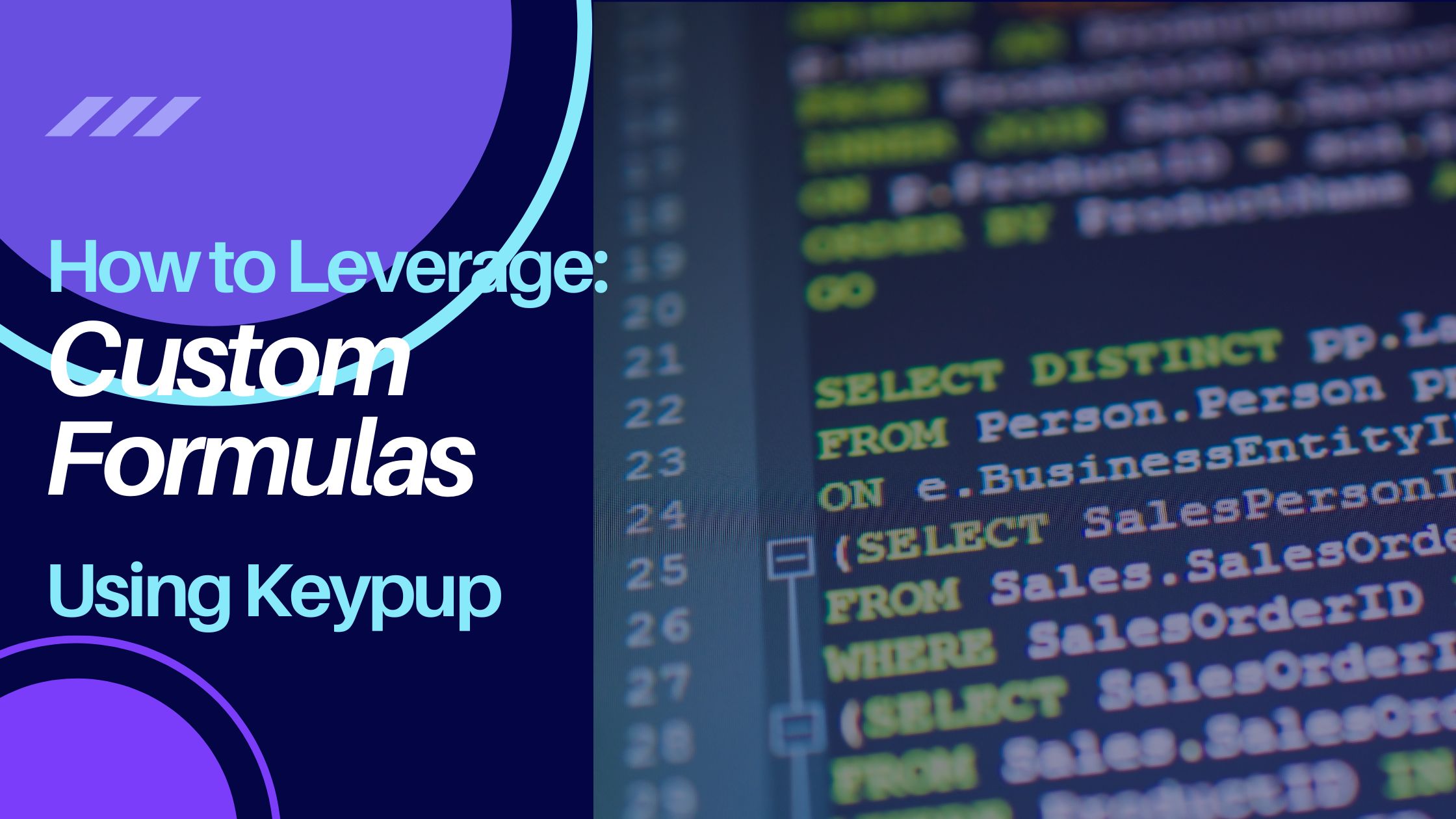 How to Modify Engineering Metrics Using Keypup’s Custom Formula